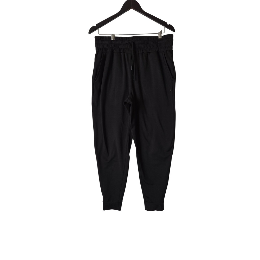 LEG3ND Womens Jogger Pants Black XL Drawstring Tapered Athleisure